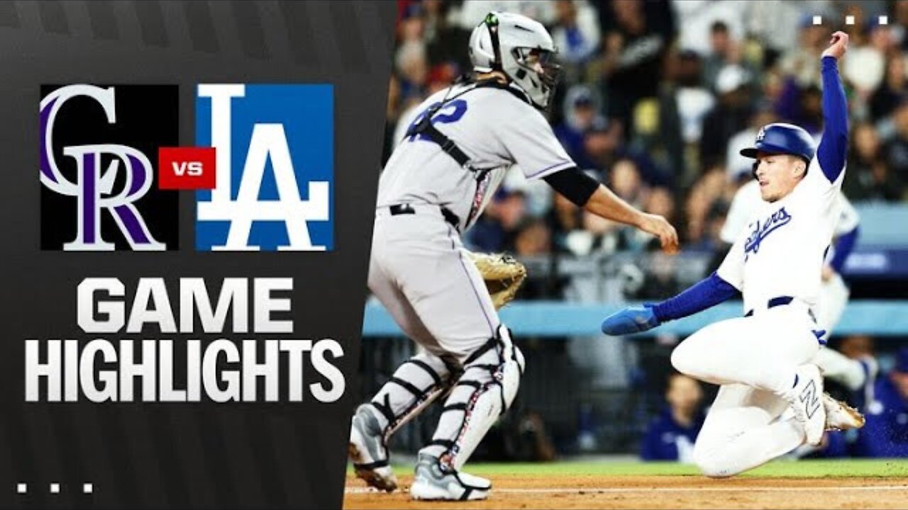 Rockies vs. Dodgers Game Highlights (4/15/25) | MLB Highlights