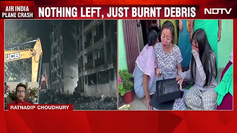 Ahmedabad Plane Crash - Where are you Gone : Family of airhostess on crashed air india plane...