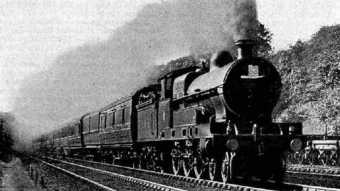 Britain's First Named Train - The Irish Mail
