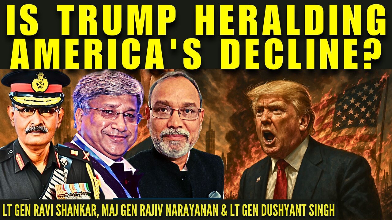 Is Trump Heralding America's Decline? • #ThreeGoodGenerals