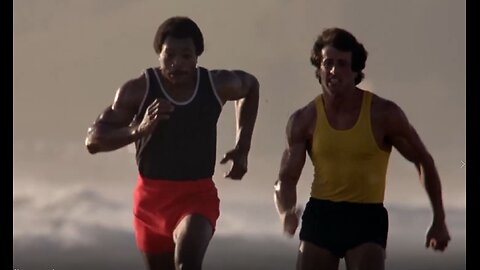 Apollo Creed Trains Rocky - (Movie Scene) Rocky III