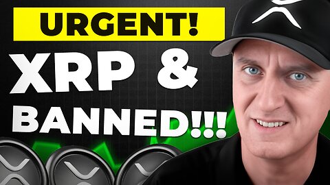 XRP ‼️ URGENT UPDATE! (YouTube BANNED???!) 