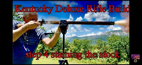 Traditions Kentucky Deluxe Rifle kit step 4