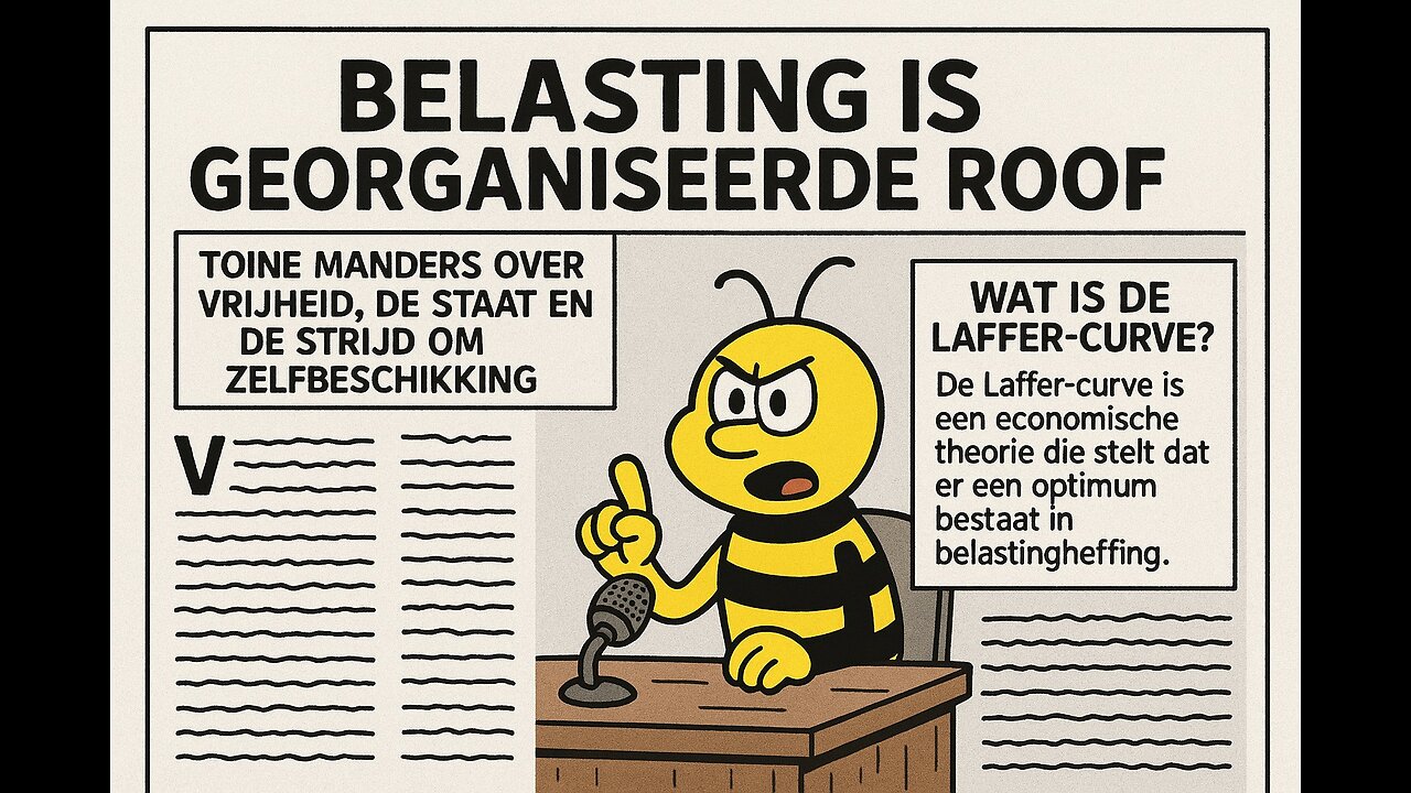 Toine Manders over belasting en vrijheid