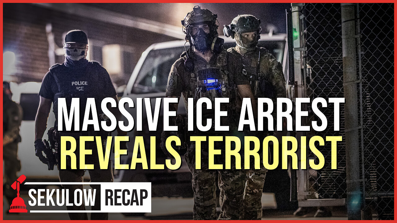 MASSIVE ICE Arrest Reveals Terrorist