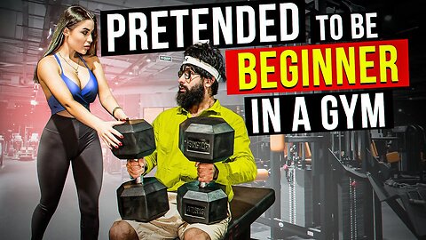 CRAZY GRANDMOTHER shocks PEOPLE in the gym Prank #1 ｜ Aesthetics in Public