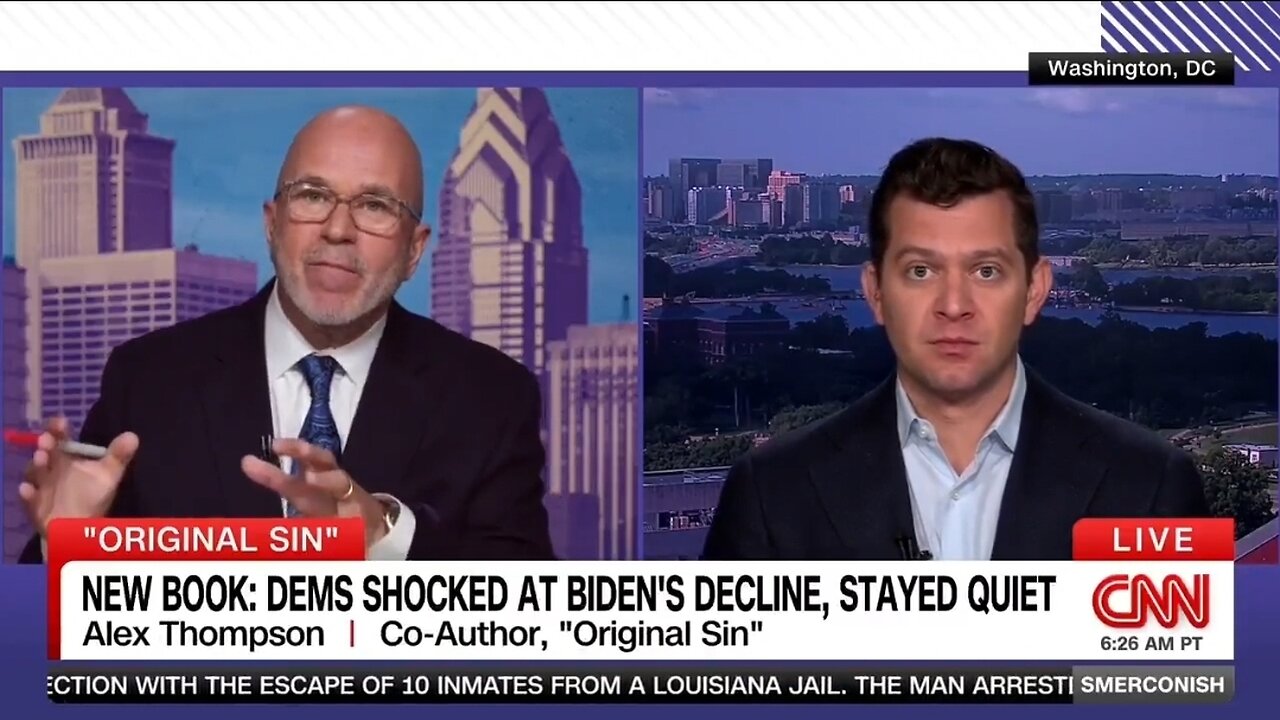 Thompson: Bidens Cabinet Worried He Couldnt Handle 2 AM Crisis