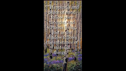 Happiness and Peace