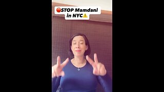 ASL only - Deaf Jew calls us out to stop Mamdani