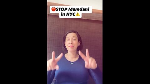 ASL only - Deaf Jew calls us out to stop Mamdani
