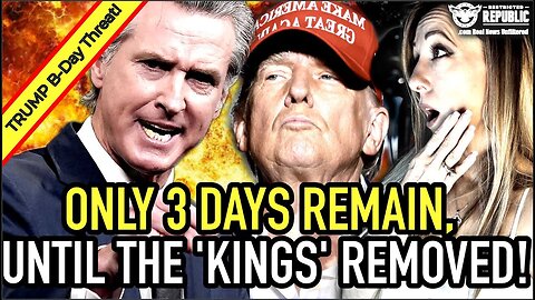 Trump Gets Chilling Birthday THREAT! Only 3 Days Remain For The Lefts Planned 'King' Removal!
