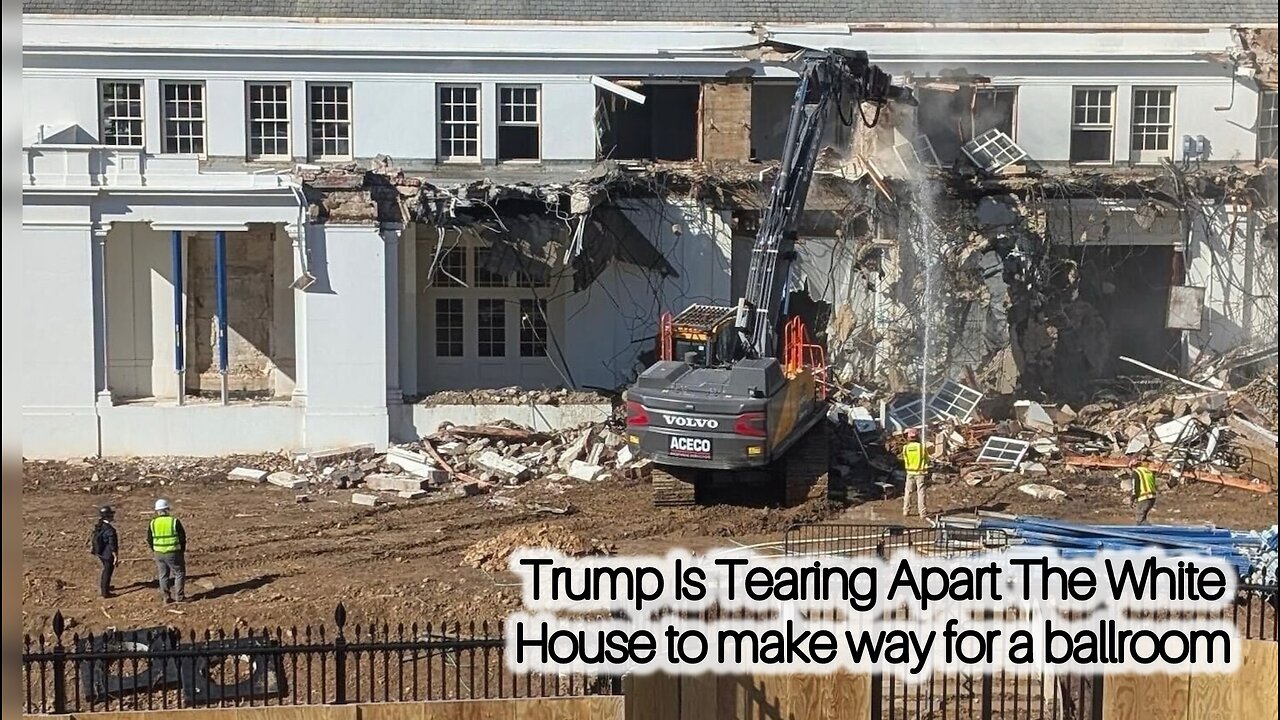 The White House Hasn’t Looked This Bad Since 1812