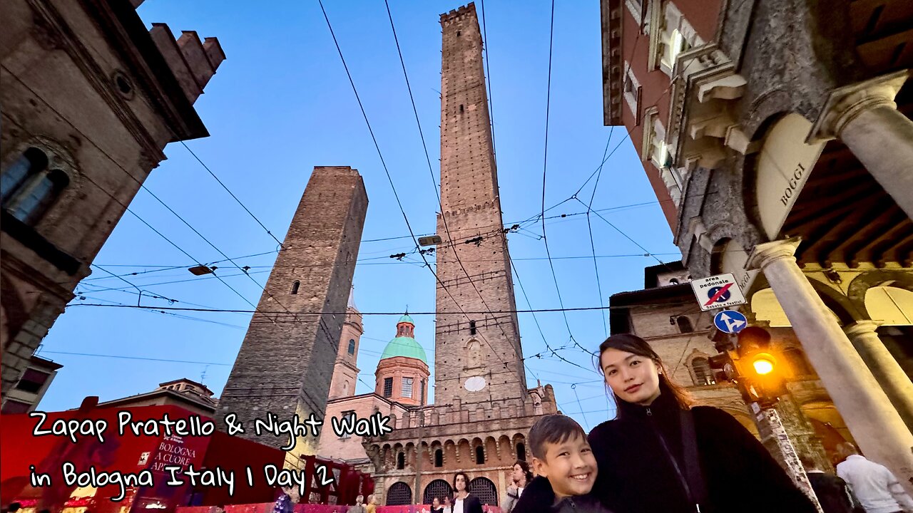 Zapap Pratello & Night Walk in Bologna Italy | Day 2