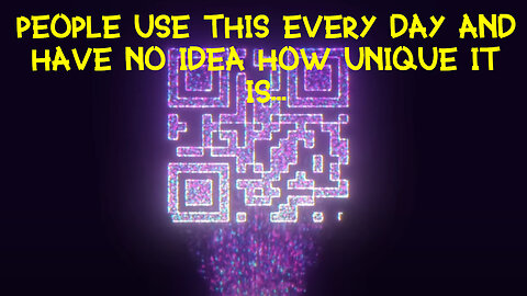 INCREDIBLE invention of people - QR codes!!!