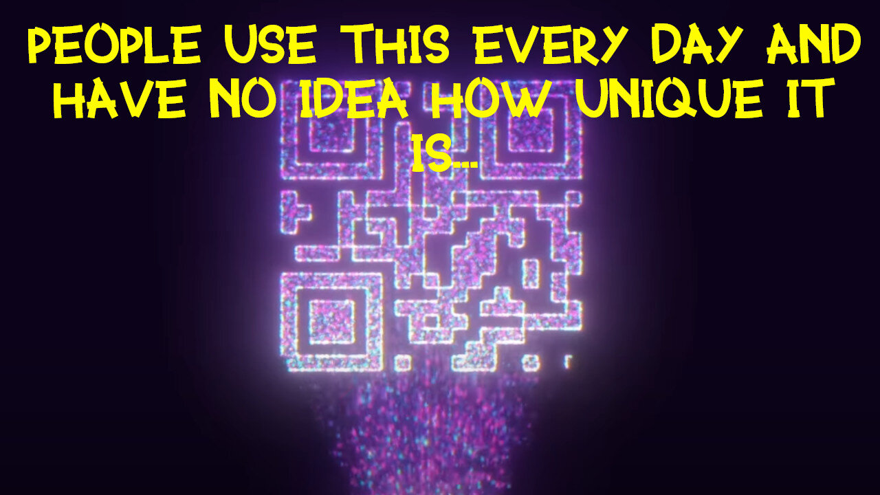 INCREDIBLE invention of people - QR codes!!!