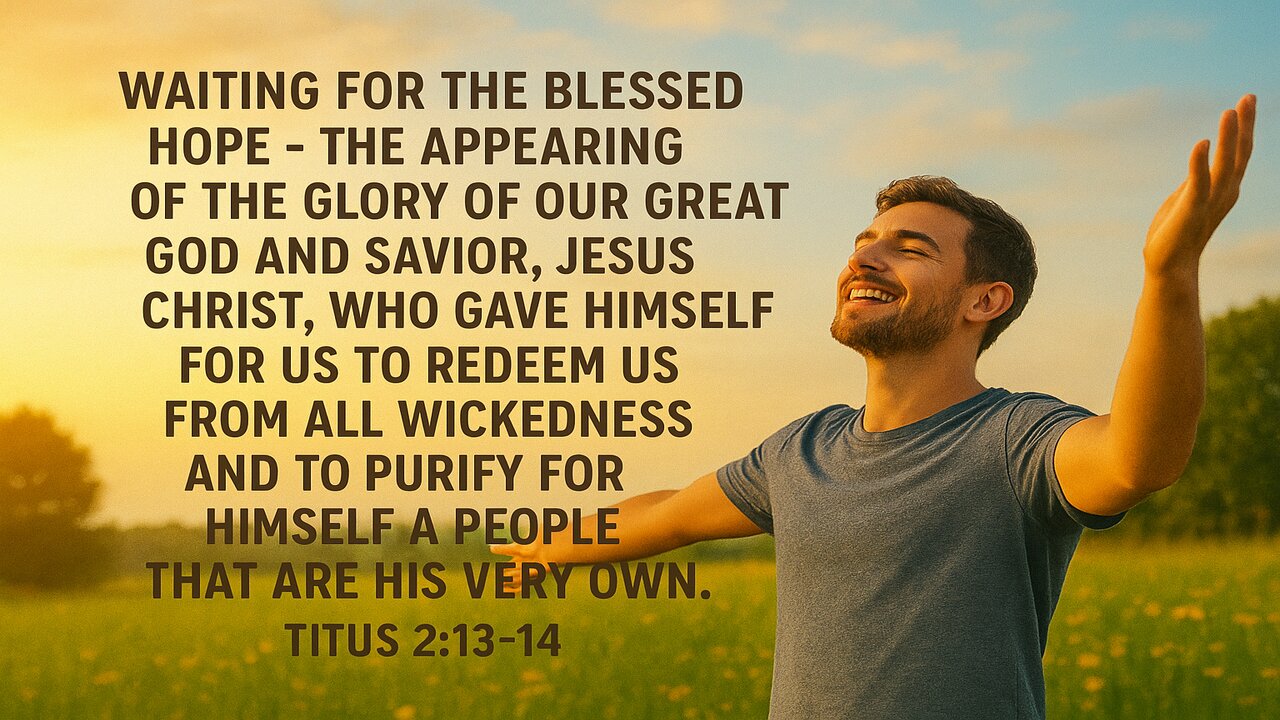 HomeBound Titus 2:13-14 waiting here