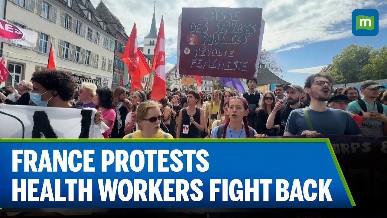 Health Workers Join Mass Protests in France | “Block Everything” Movement September 2025