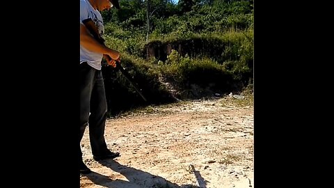 Fun with a 12 gauge pump gun (part ll).
