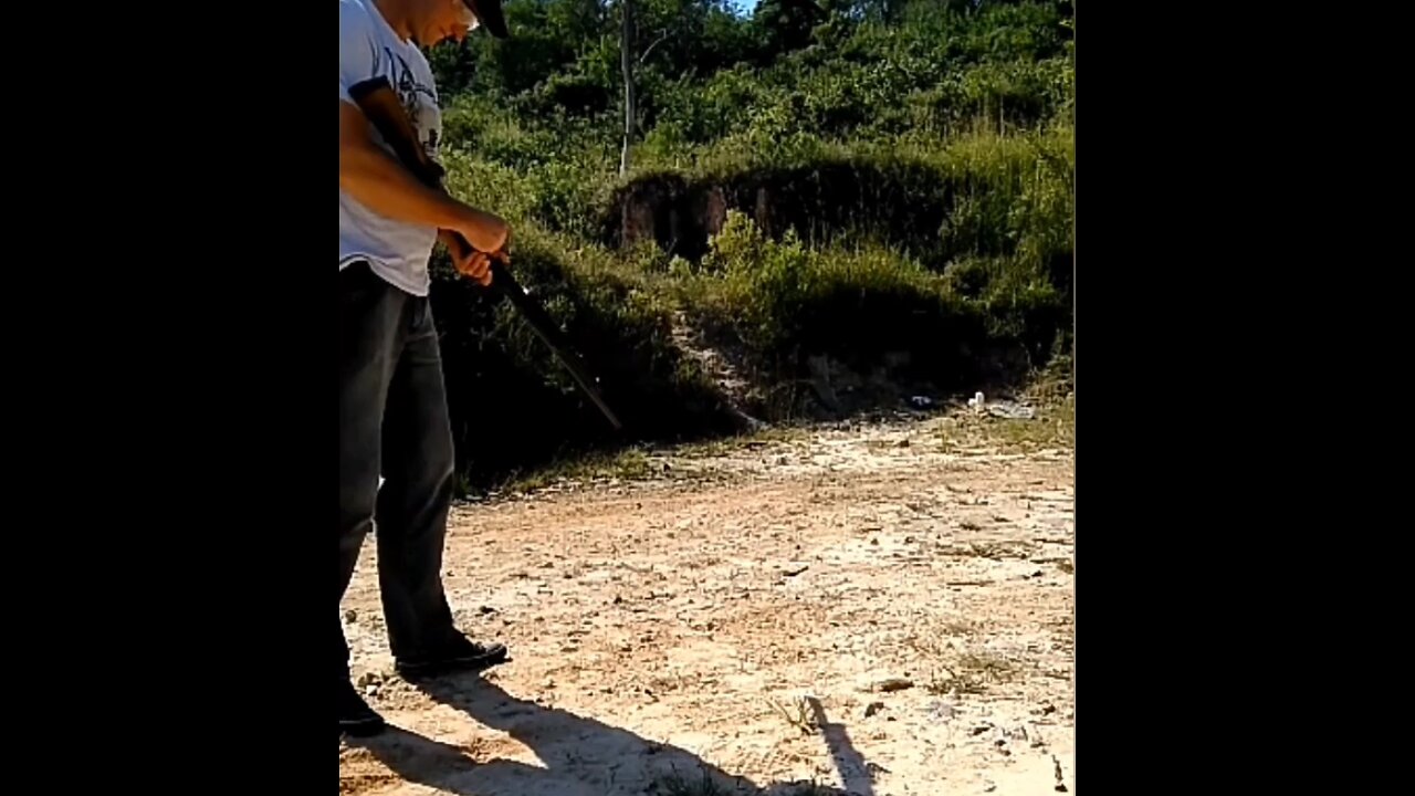 Fun with a 12 gauge pump gun (part ll).