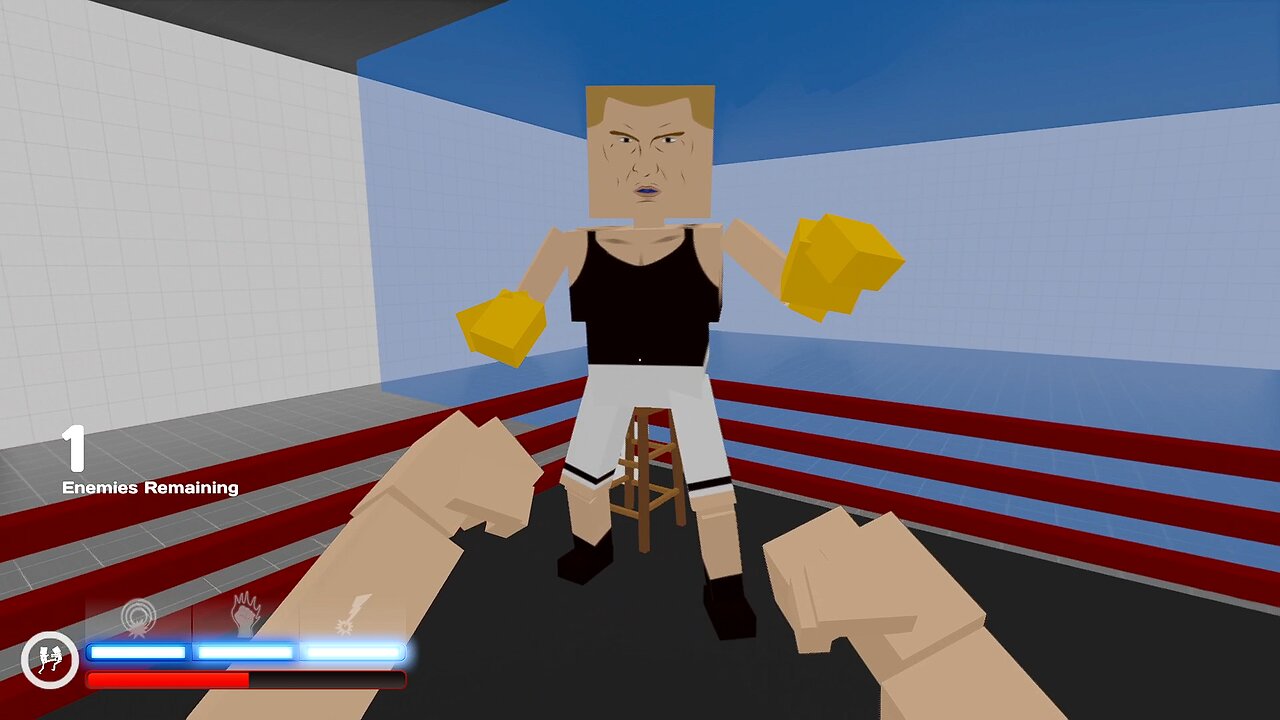 Boxing Arena Level Grand Challenge - (Paint The Town Red) - (No Commentary).