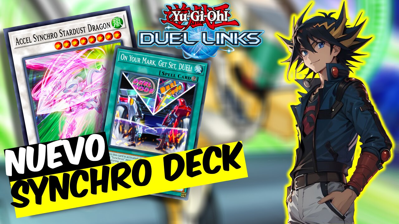 Speedroid Stardust | ACCEL SYNCHRO Deck + QUASAR in the FIRST TURN | Yu-Gi-Oh! Duel Links