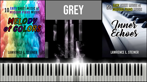 GREY – Melody of Colors | Piano Tutorial & MIDI Visualization