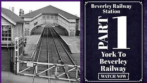 The Disused York To Beverley Railway, The Hudson Way. Beverley railway Station. Part 1