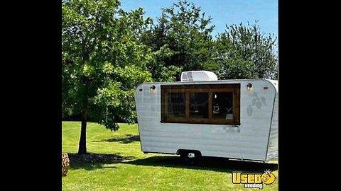 2020 7' x 14' Retro Mobile Bar/Beverage Trailer / Concession Trailer for Sale in Oklahoma!