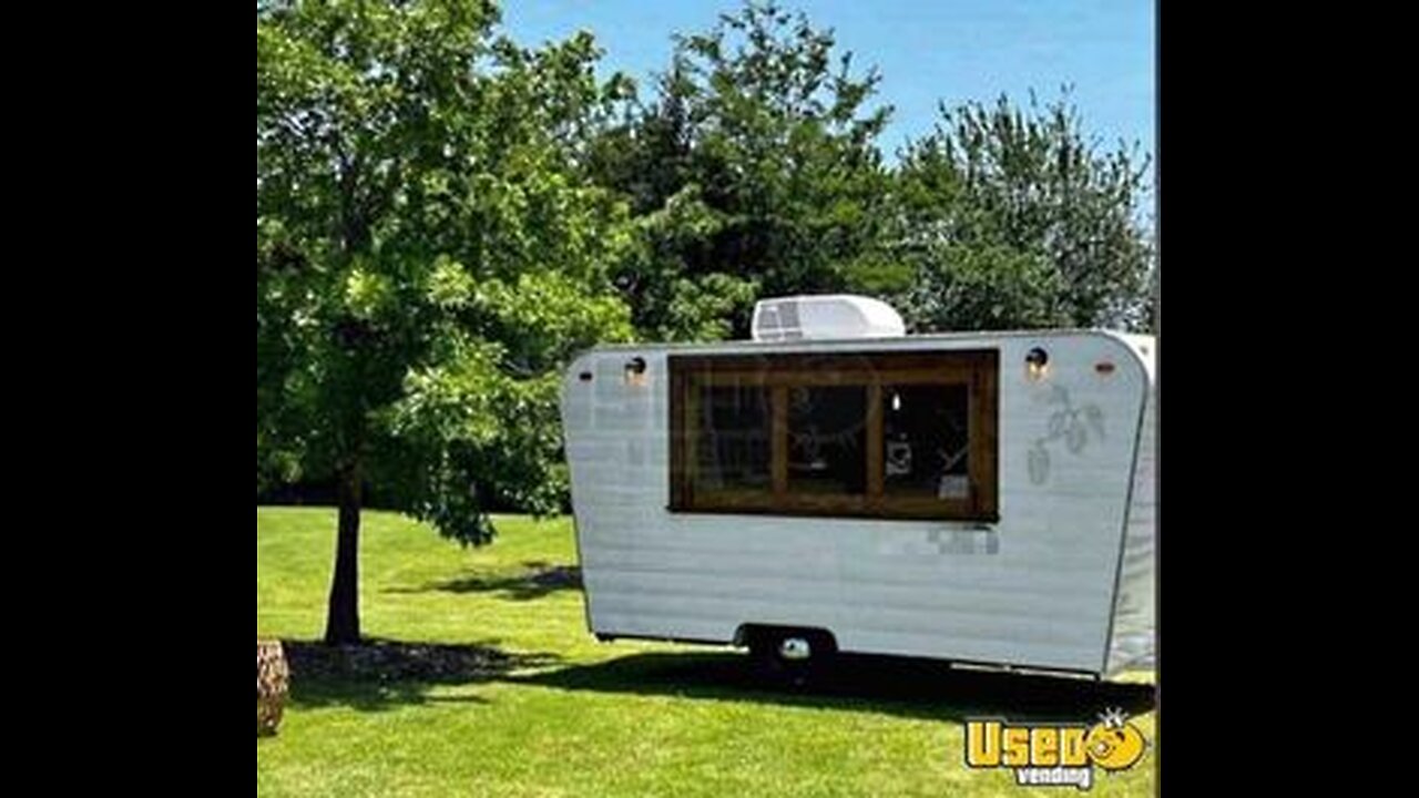 2020 7' x 14' Retro Mobile Bar/Beverage Trailer / Concession Trailer for Sale in Oklahoma!