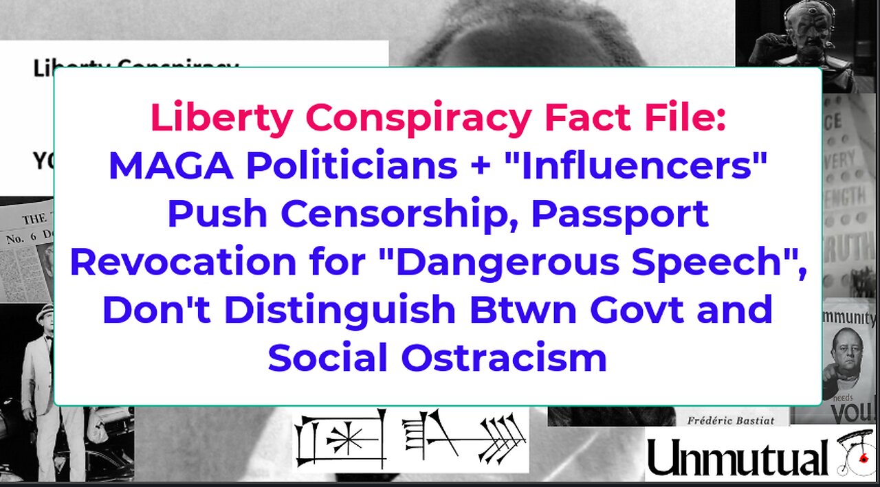 Liberty Fact File: Kirk Murder, MAGA Push Censorship, Passport Revocation