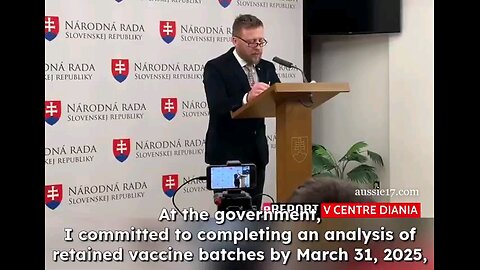 Dr. Peter Kotlár government commissioner, & MP drops bombshell investigation into Covid Vaccine.