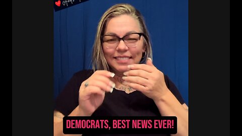 🚨 Democrats, BEST NEWS!! 😍 #ASL #deaf #realtalk