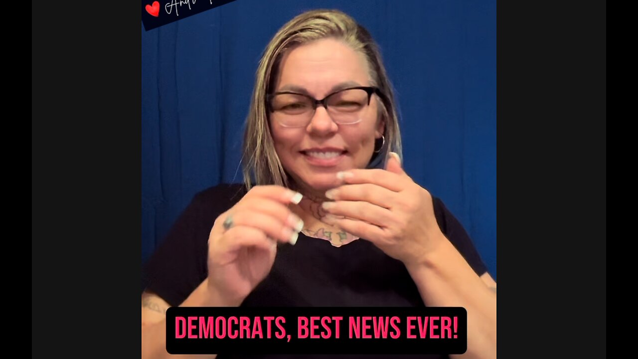 🚨 Democrats, BEST NEWS!! 😍 #ASL #deaf #realtalk