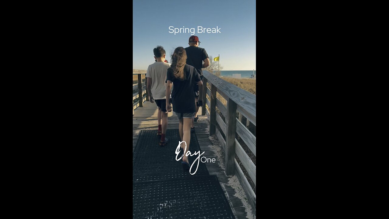 Spring Break Day 1 ☀️