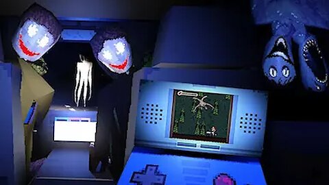 You Must Play DS Games In A Car While Monsters Break In & You Eat People - The Deadseat ALL ENDINGS