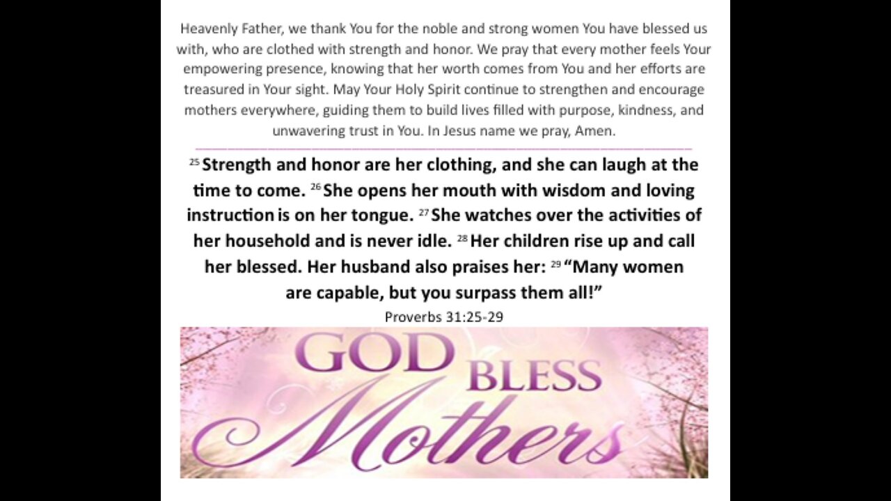 May 11th Service