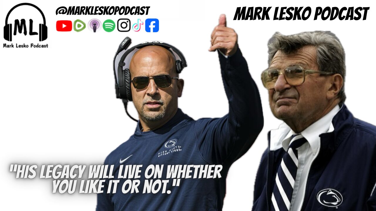 Spring game plans, Joe Paterno || Mark Lesko Pod clips #pennstatefootball #collegefootball