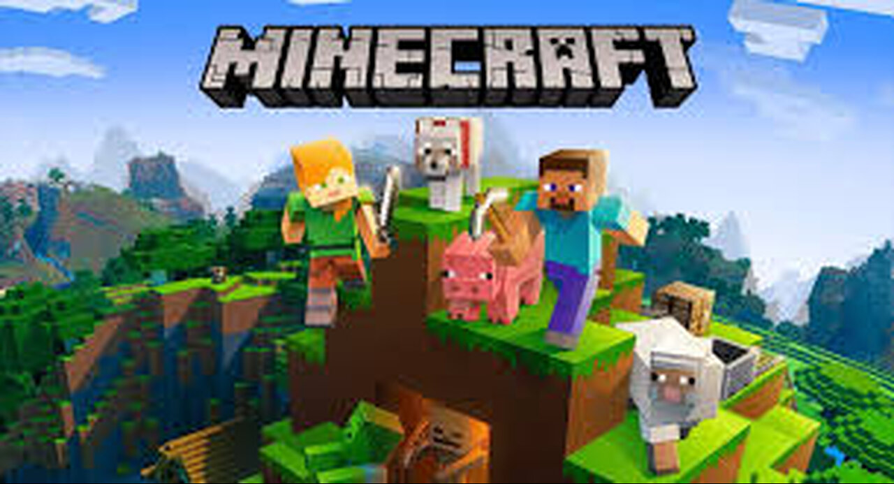 Today a little bit of Minecraft, let's see what comes out. | Tarde de Minecraft