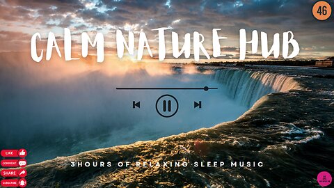 3 Hours of Serene Mountain Stream Sounds for #relaxation, Study, & Meditation | #46