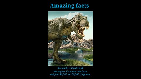 Amazing fact about Dinasaur