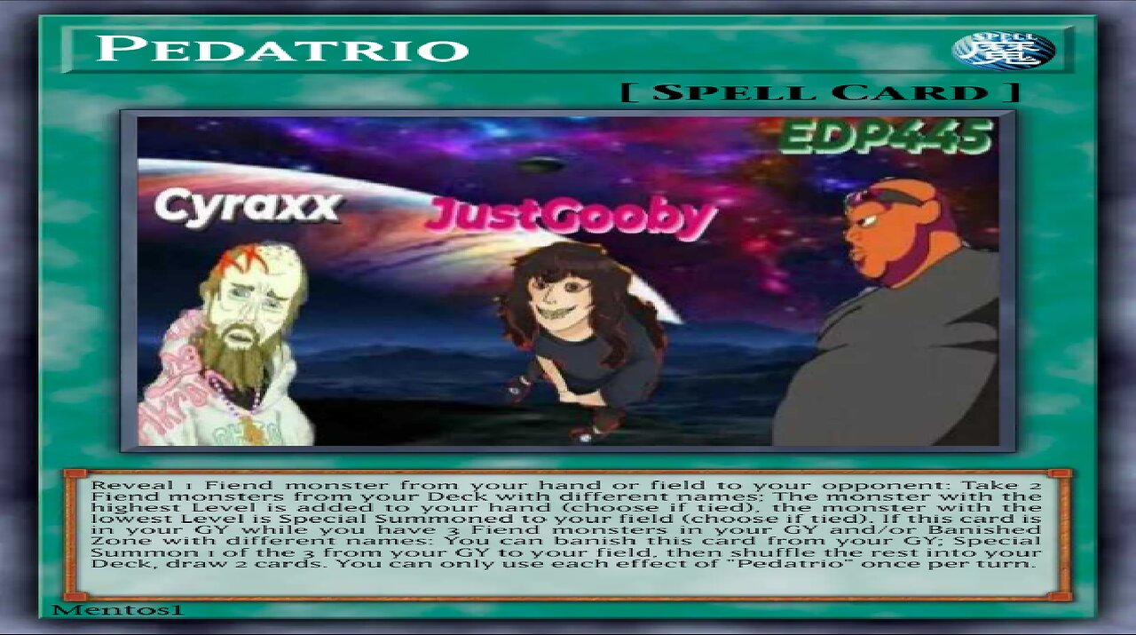 Yu-Gi-Oh! Custom Archetype Duel | Pedatrio (EDP445, Cyraxx, JustGooby)