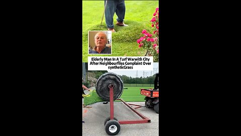 Elderly Man Clashes With City Over Neighbor’s Synthetic Grass Complaint #TurfWar #japd