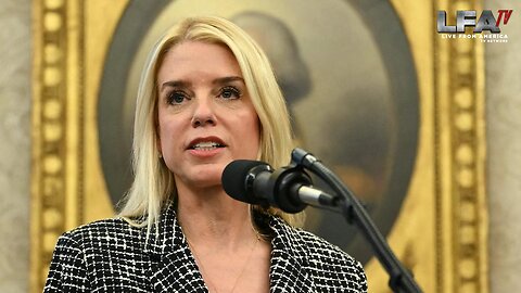 PAM BONDI NOT BACKING DOWN!