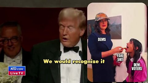 OMG!!! Trump - “Kamala is in Michigan receiving communion from Whitmer”