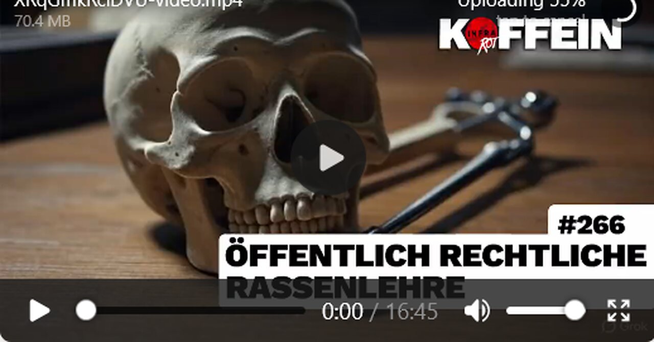 Öffentlich Rechtliche Rassenlehre o7.o7.2025 InfraRot - Sicht ins Dunkel