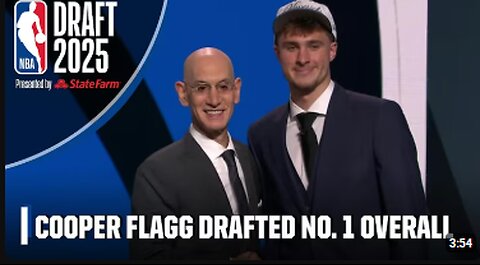 The Mavericks select Cooper Flagg with the 1st overall pick | 2025 NBA Draft