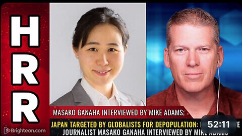 JAPAN TARGETED by globalists for depopulation...