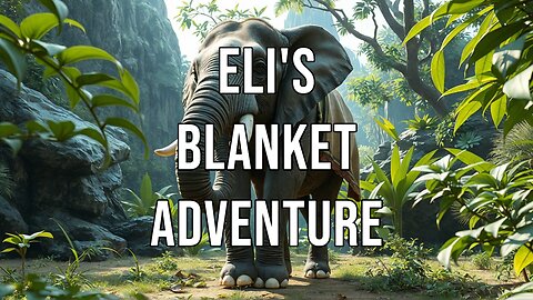 Eli's Blanket Adventure| #elephant #friendship #jungle #adventure #childrensstory