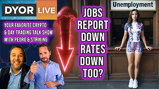 Unemployment Affects Bitcoin, XLM? Day Trading Thursday