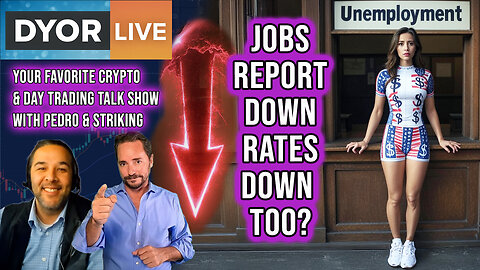 Unemployment Affects Bitcoin, XLM? Day Trading Thursday